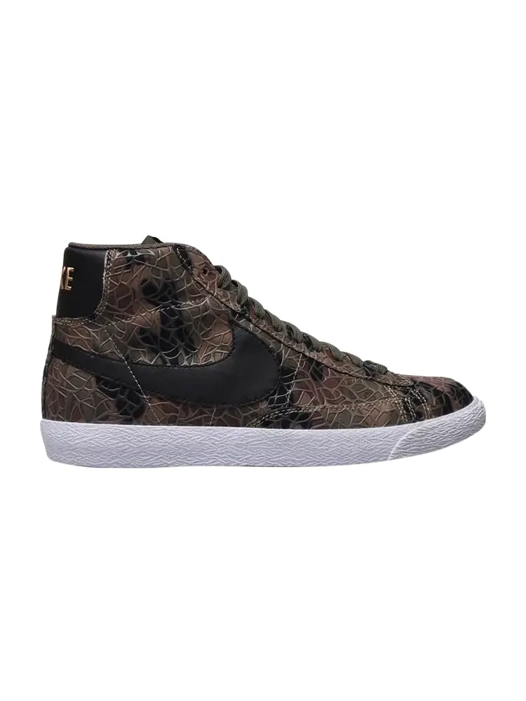 Кроссовки Nike Blazer Mid Prm Vntg Qs 'Safari Pack' — изображение 1 из 1, черный