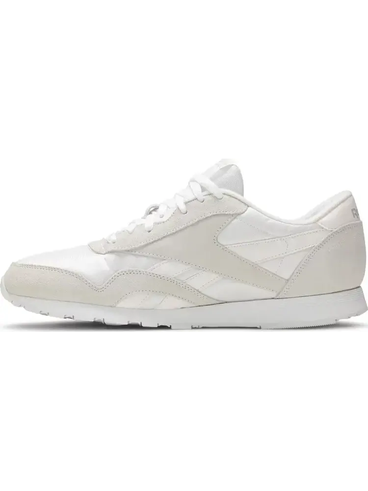 Кроссовки classic nylon og 'white light grey' Reebok — изображение 3 из 8, белый
