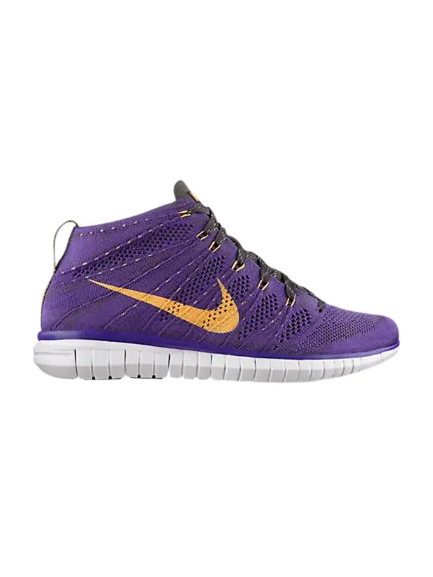 Кроссовки Nike Free Flyknit Chukka 'Hyper Grape' — изображение 1 из 1, фиолетовый