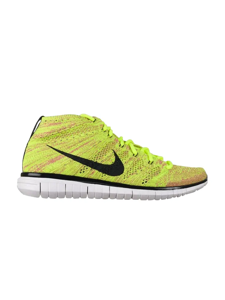 Кроссовки Free Flyknit Chukka — изображение 1 из 1, желтый