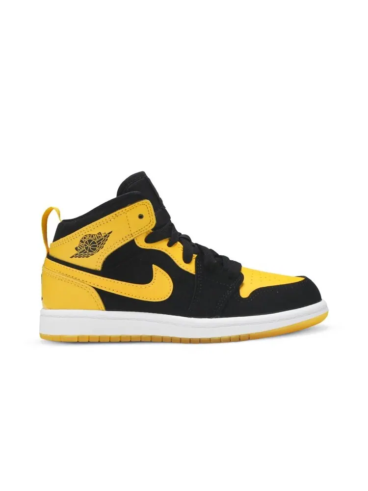 Кроссовки Air Jordan 1 Mid PS 'New Love' — изображение 1 из 3, желтый