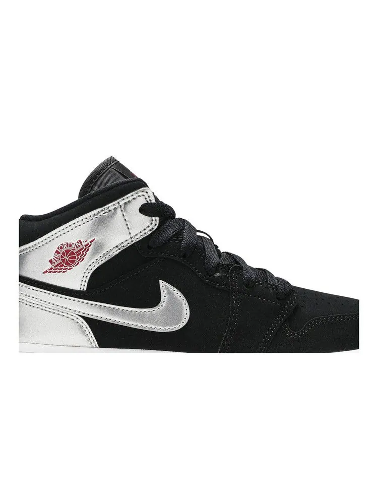 Кроссовки Air Jordan 1 Mid PS, Johnny Kilroy — изображение 2 из 4, черный