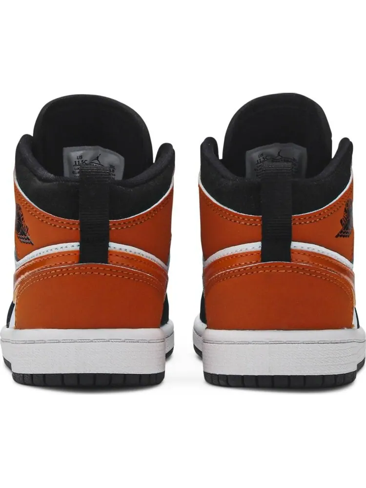 Кроссовки Air Jordan 1 Mid PS Shattered Backboard — изображение 4 из 6, черный