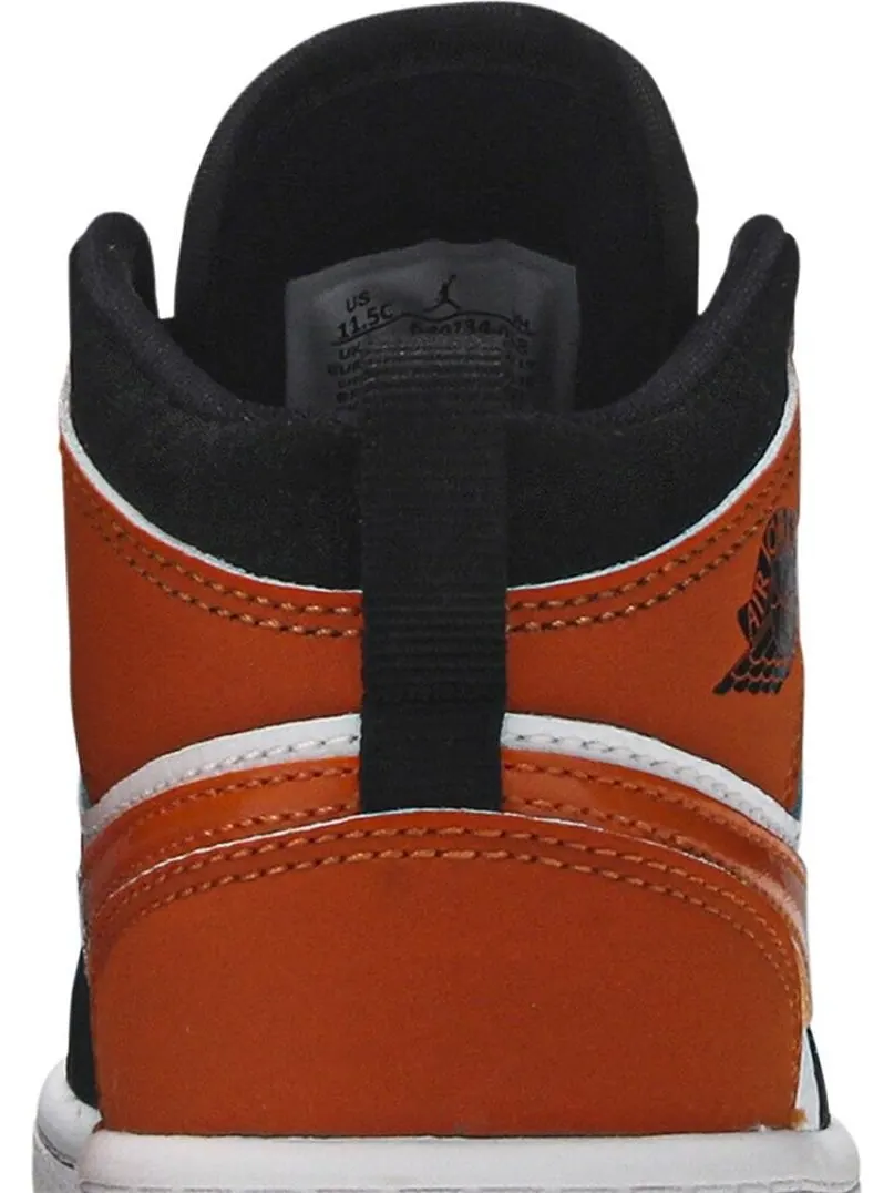 Кроссовки Air Jordan 1 Mid PS Shattered Backboard — изображение 5 из 6, черный
