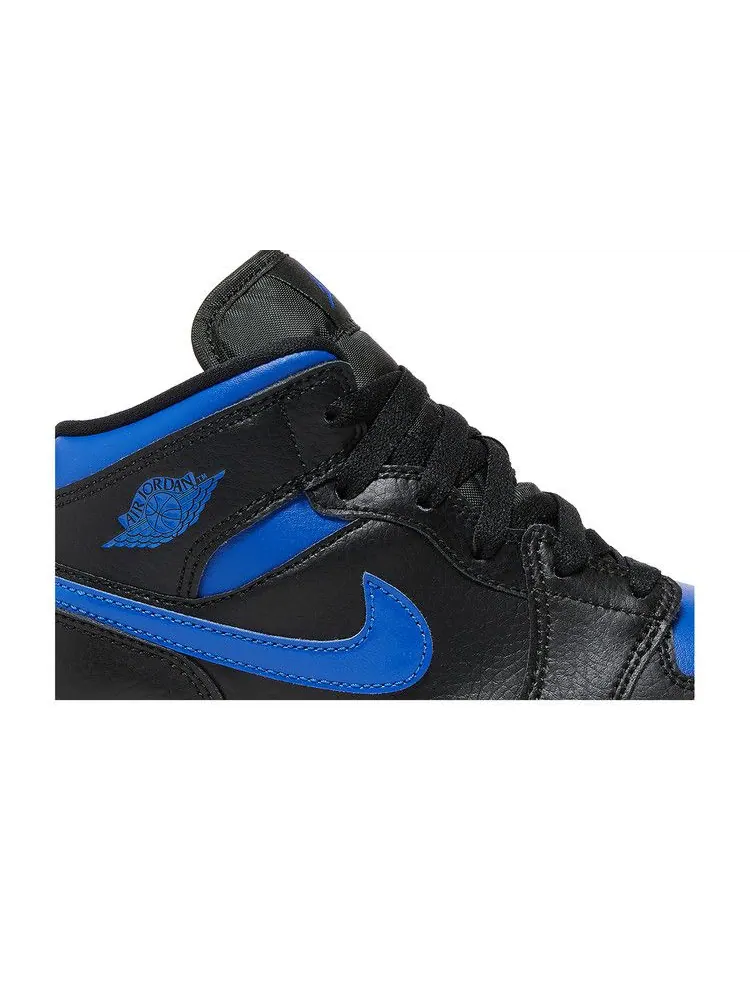 Кроссовки Air Jordan Jordan 1 Mid PS 'Royal' 2020 — изображение 3 из 9, черный//белый
