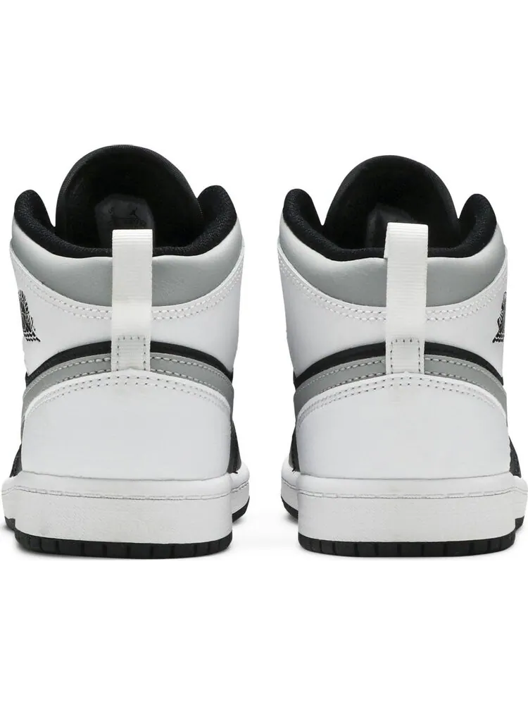 Кроссовки Air Jordan 1 Mid PS White Shadow — изображение 5 из 7, белый
