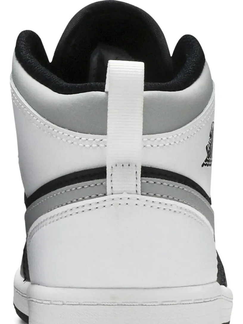 Кроссовки Air Jordan 1 Mid PS White Shadow — изображение 6 из 7, белый
