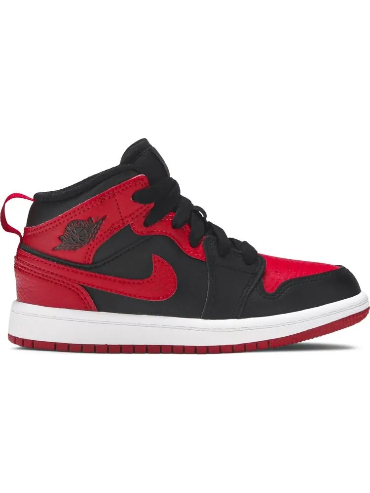 Кроссовки Air Jordan 1 Mid PS Banned — изображение 1 из 8, красный
