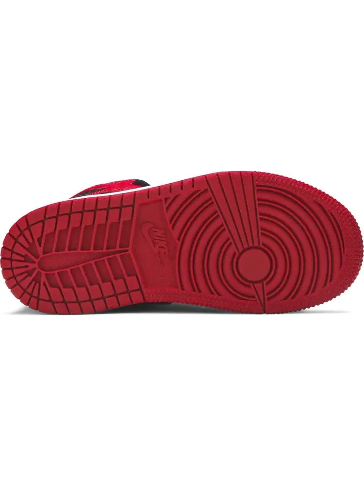 Кроссовки Air Jordan 1 Mid PS Banned — изображение 4 из 8, красный