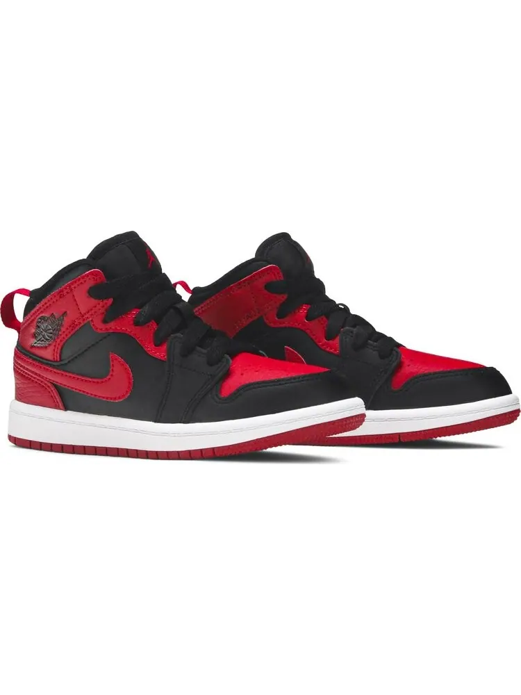 Кроссовки Air Jordan 1 Mid PS Banned — изображение 8 из 8, красный