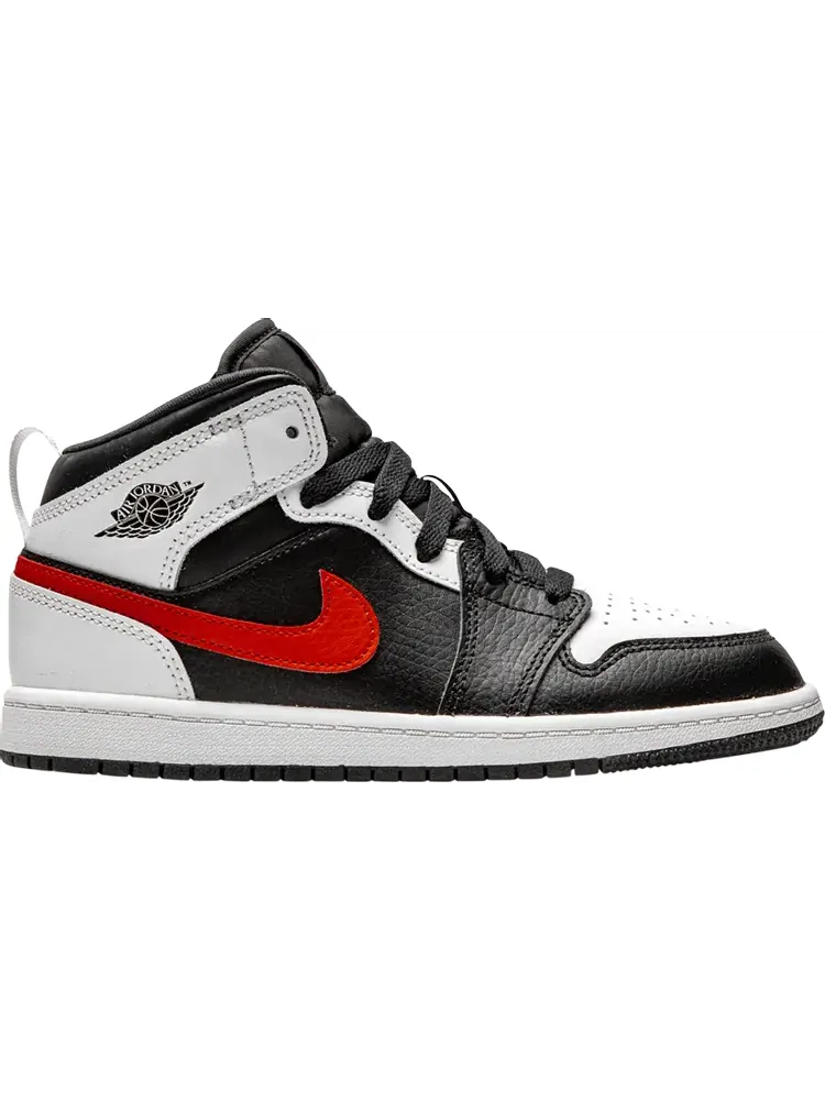 Кроссовки Air Jordan 1 Mid PS Chile Red — изображение 1 из 1, черный