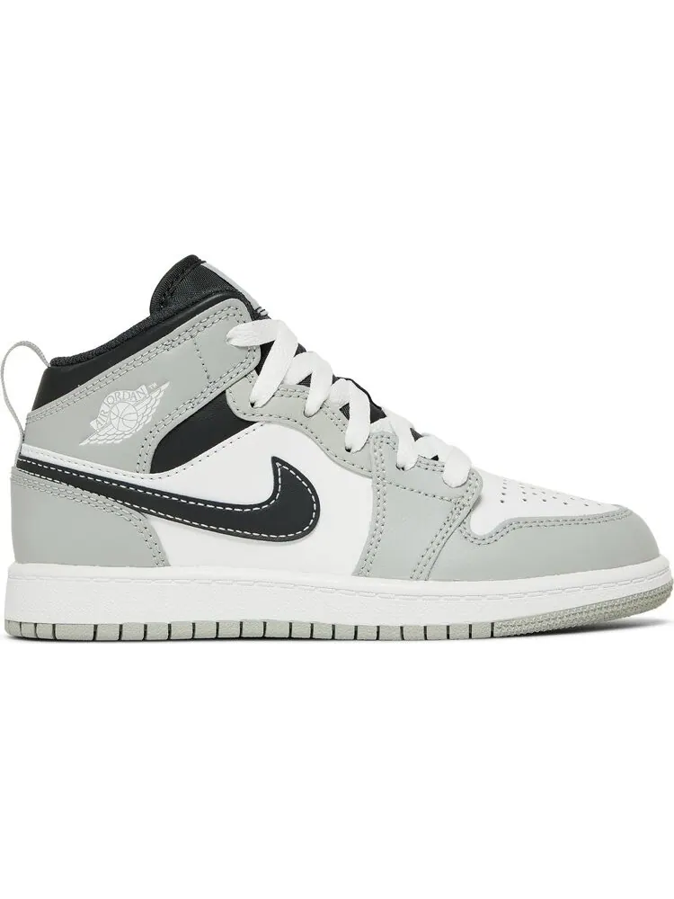 Кроссовки Air Jordan 1 Mid PS Light — изображение 1 из 8, белый серый