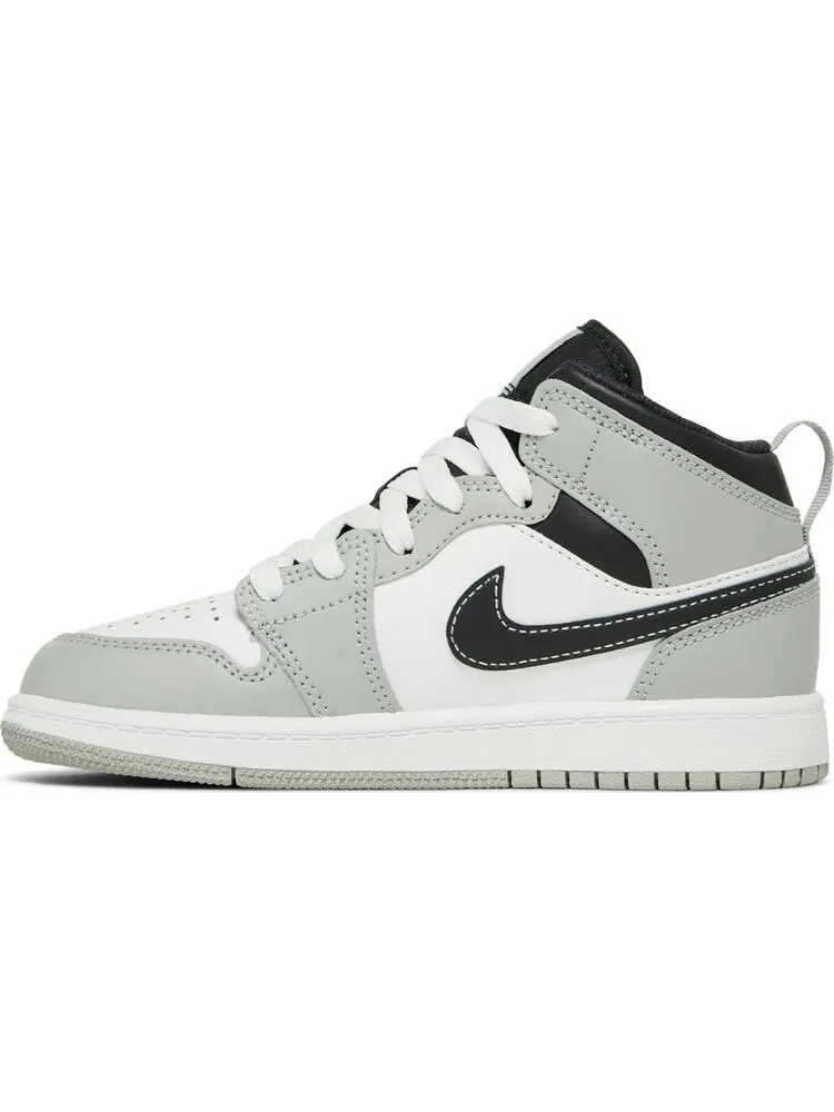 Кроссовки Air Jordan 1 Mid PS Light — изображение 3 из 8, белый серый