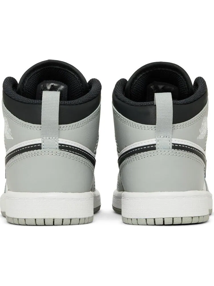 Кроссовки Air Jordan 1 Mid PS Light — изображение 6 из 8, белый серый