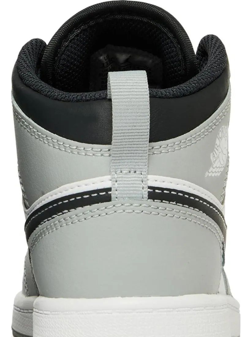 Кроссовки Air Jordan 1 Mid PS Light — изображение 7 из 8, белый серый