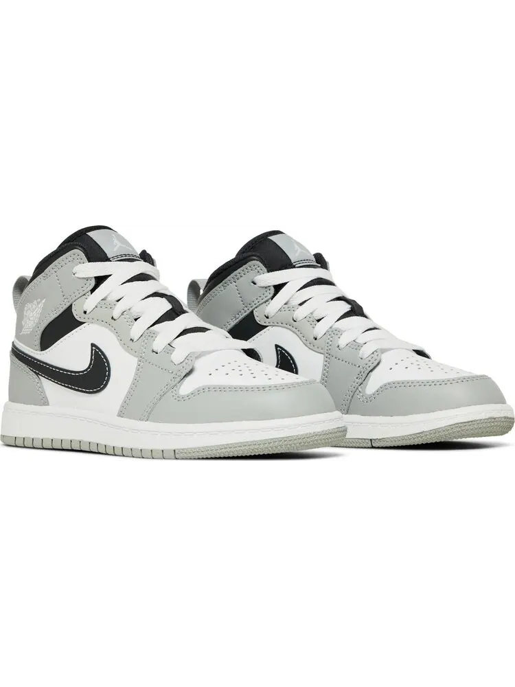 Кроссовки Air Jordan 1 Mid PS Light — изображение 8 из 8, белый серый