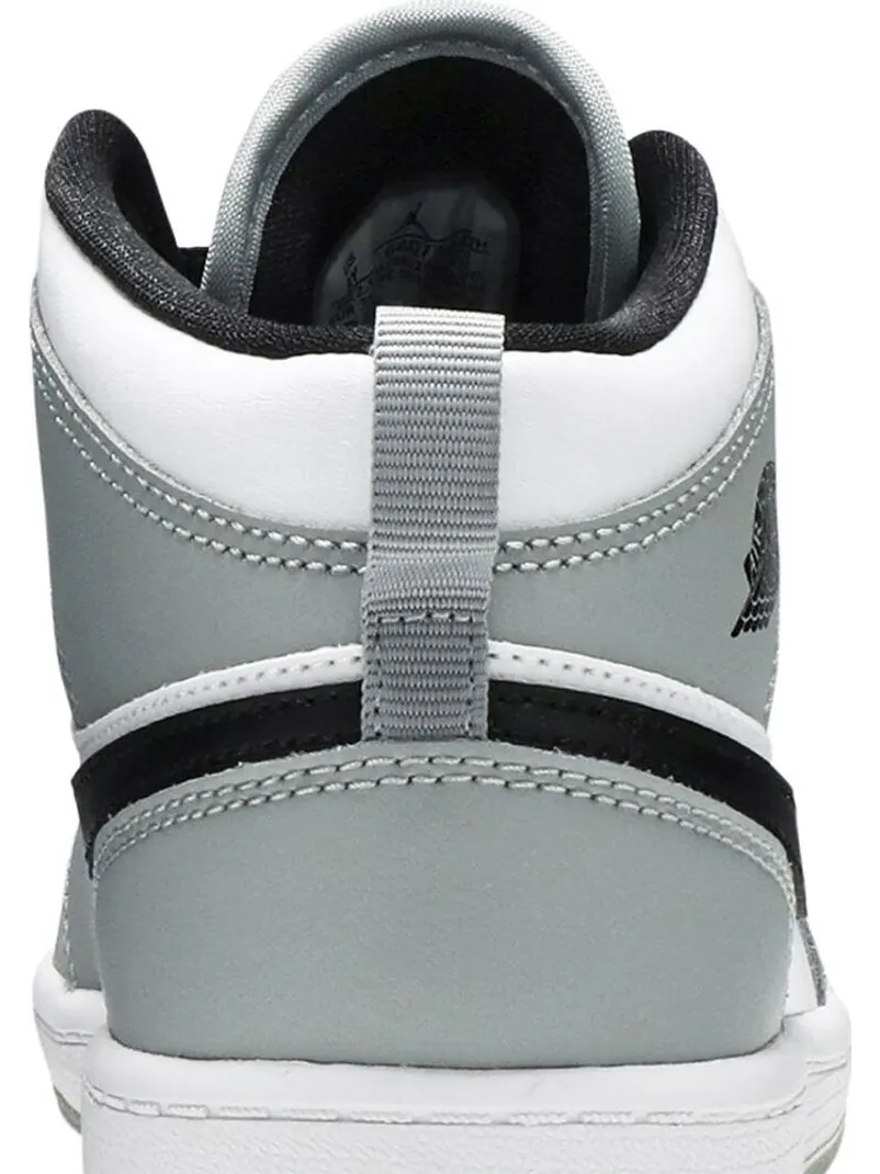 Кроссовки Air Jordan 1 Mid PS Light — изображение 7 из 8, черный серый