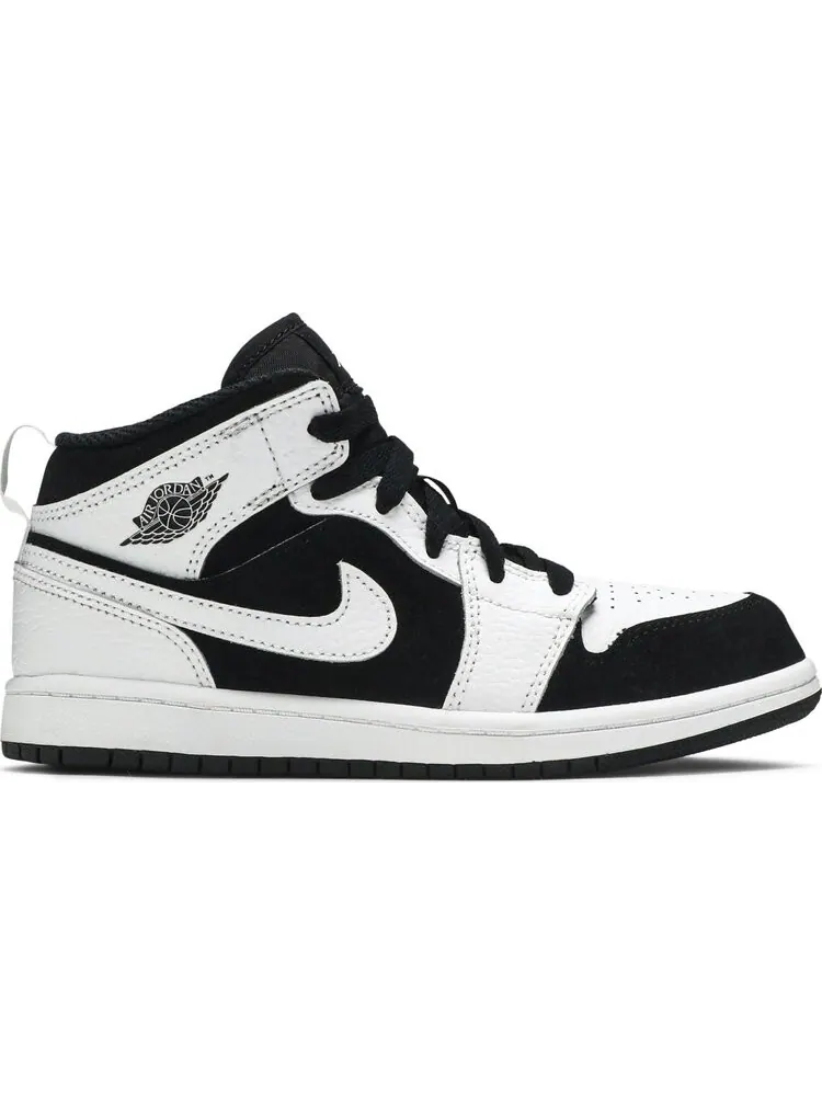 Кроссовки Air Jordan 1 Mid PS Tuxedo — изображение 1 из 8, белый