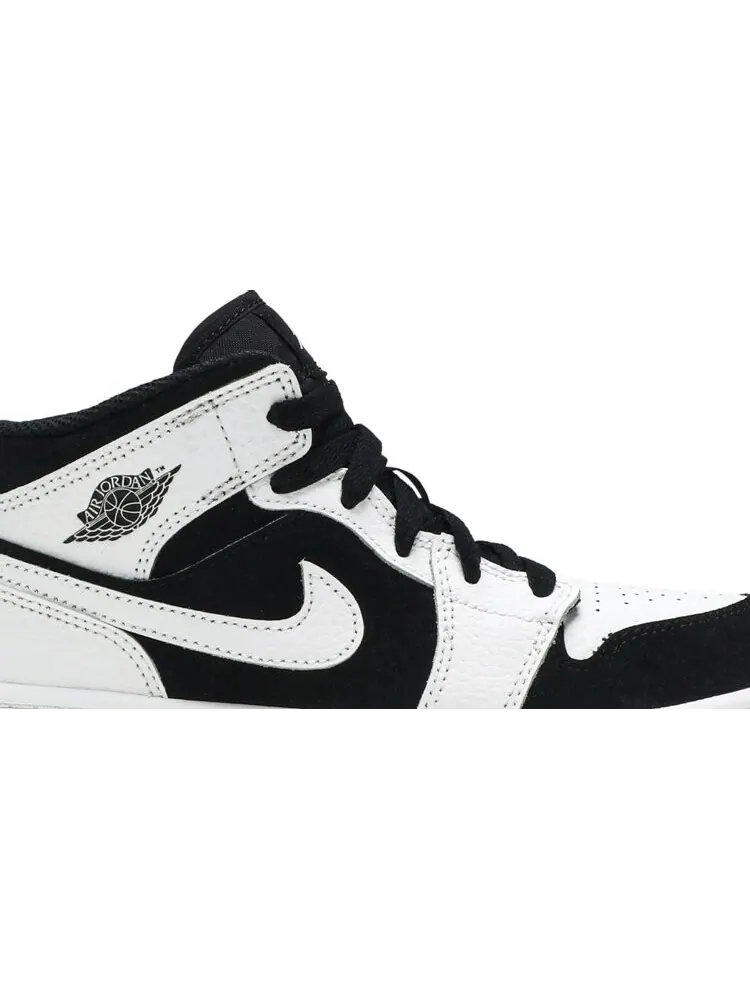 Кроссовки Air Jordan 1 Mid PS Tuxedo — изображение 2 из 8, белый
