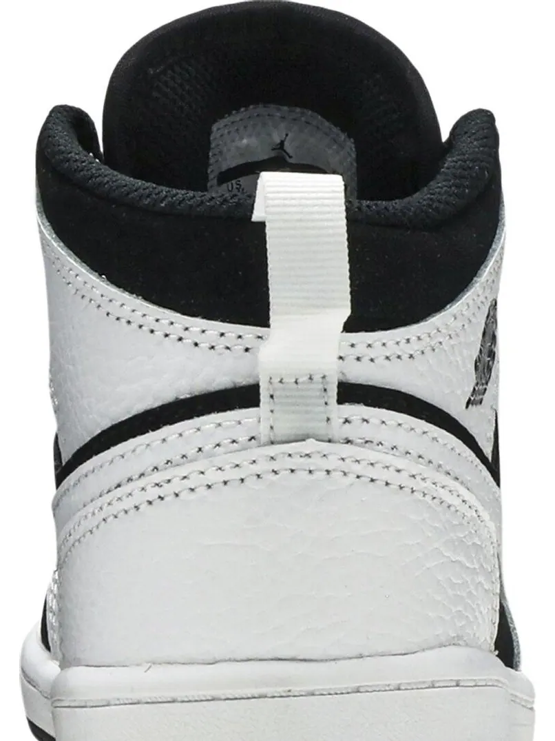 Кроссовки Air Jordan 1 Mid PS Tuxedo — изображение 7 из 8, белый