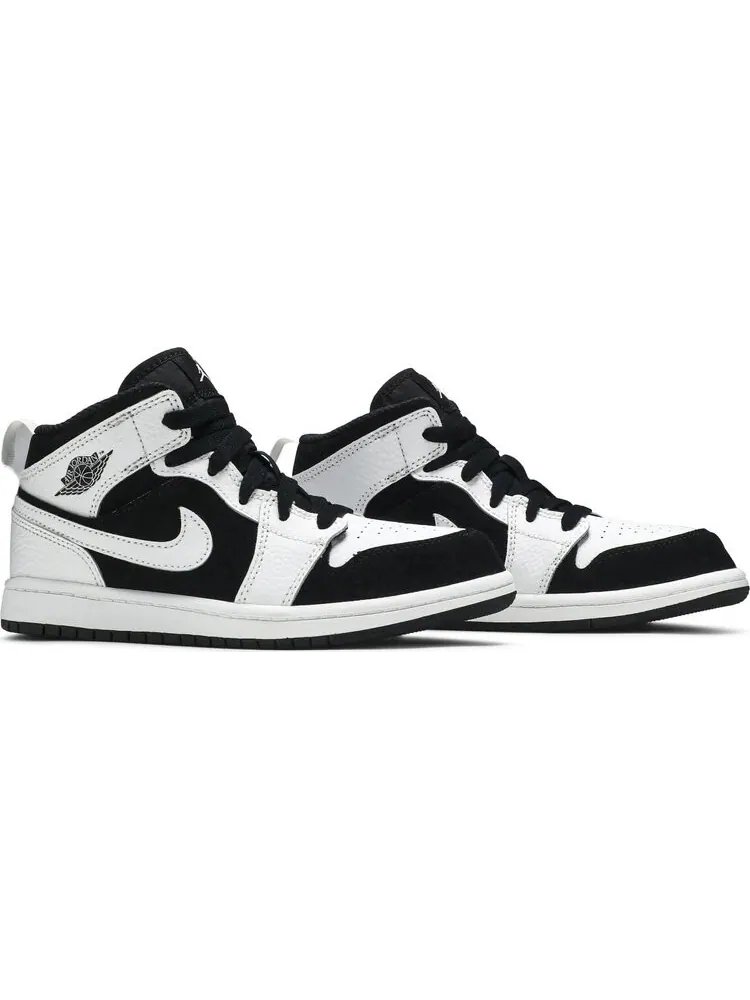 Кроссовки Air Jordan 1 Mid PS Tuxedo — изображение 8 из 8, белый