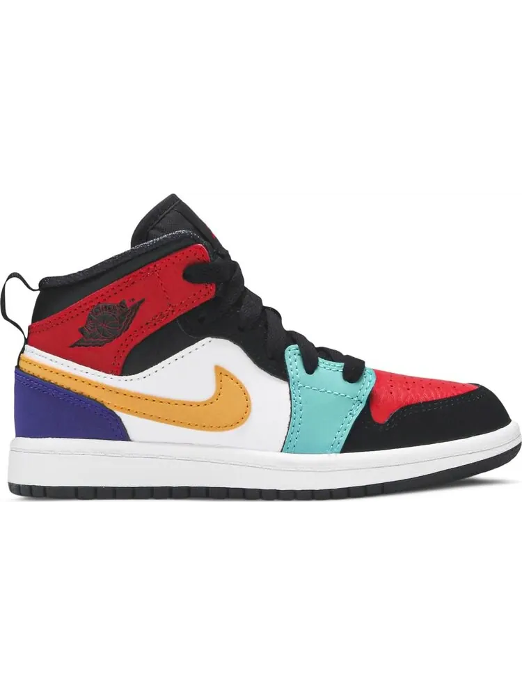 Кроссовки Air Jordan 1 Mid PS Multi-Color — изображение 1 из 8, мульти