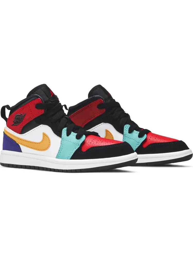 Кроссовки Air Jordan 1 Mid PS Multi-Color — изображение 8 из 8, мульти