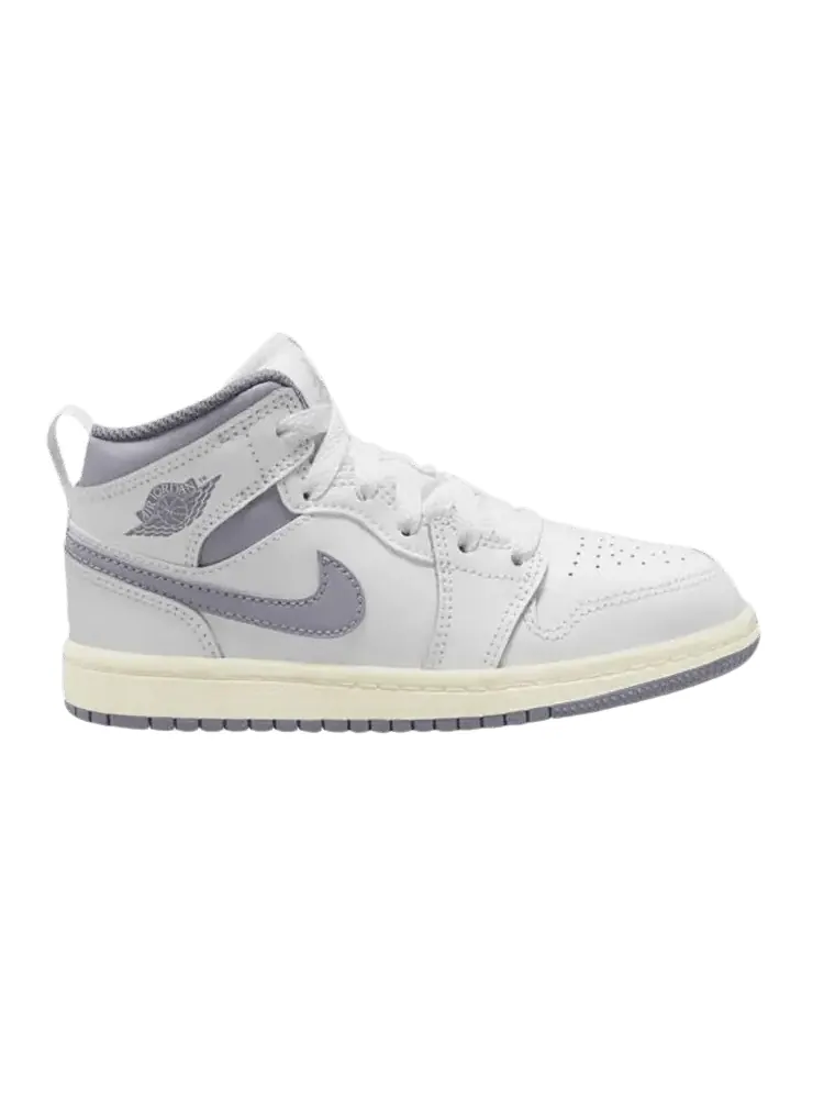 Кроссовки Air Jordan Air Jordan 1 Mid PS 'Neutral Grey' — изображение 1 из 1, белый