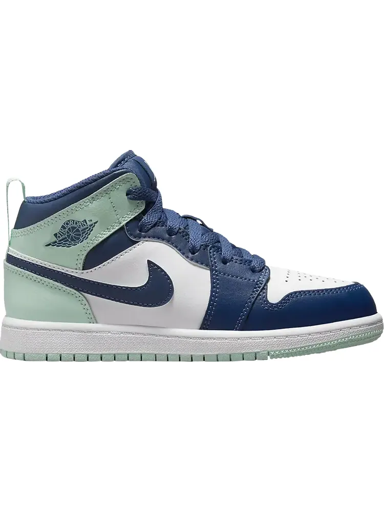 Кроссовки Air Jordan 1 Mid PS Blue Mint — изображение 1 из 1, синий