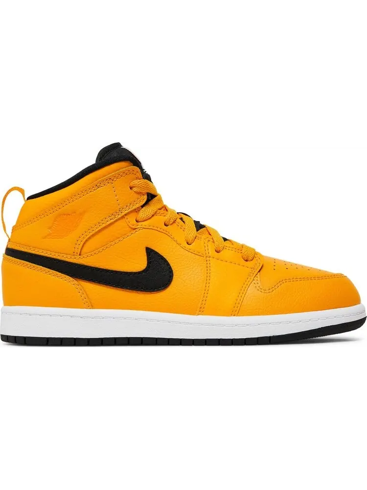 Кроссовки Air Jordan 1 Mid PS University — изображение 1 из 8, желтый