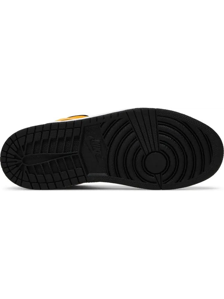Кроссовки Air Jordan 1 Mid PS University — изображение 4 из 8, желтый