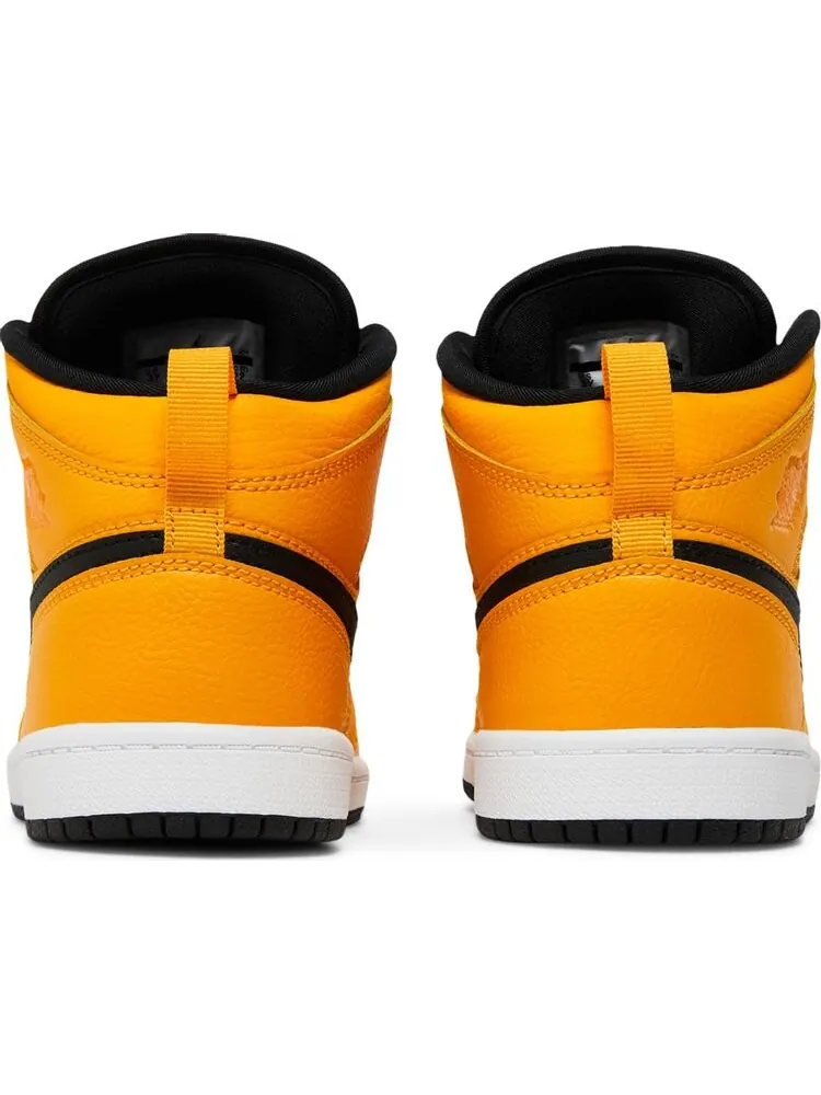 Кроссовки Air Jordan 1 Mid PS University — изображение 6 из 8, желтый