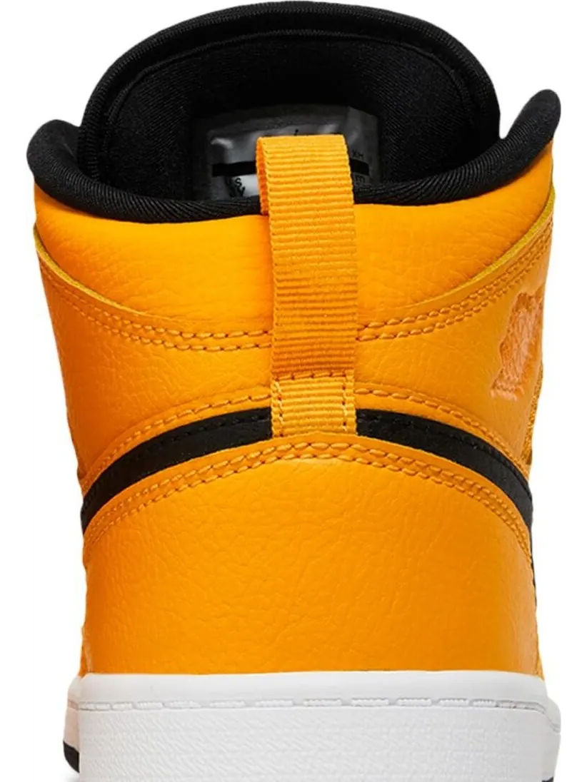 Кроссовки Air Jordan 1 Mid PS University — изображение 7 из 8, желтый
