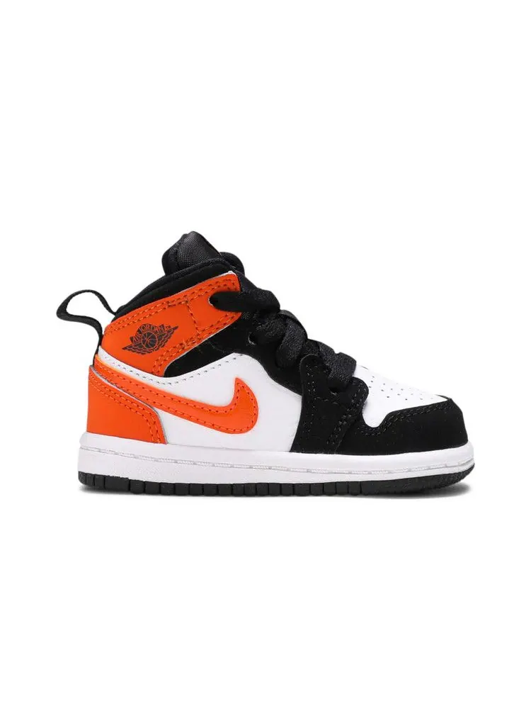 Кроссовки Air Jordan Jordan 1 Mid TD 'Shattered Backboard' — изображение 2 из 9, черный//белый