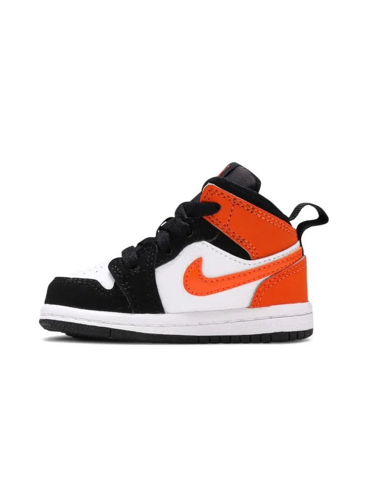 Кроссовки Air Jordan Jordan 1 Mid TD 'Shattered Backboard' — изображение 4 из 9, черный//белый