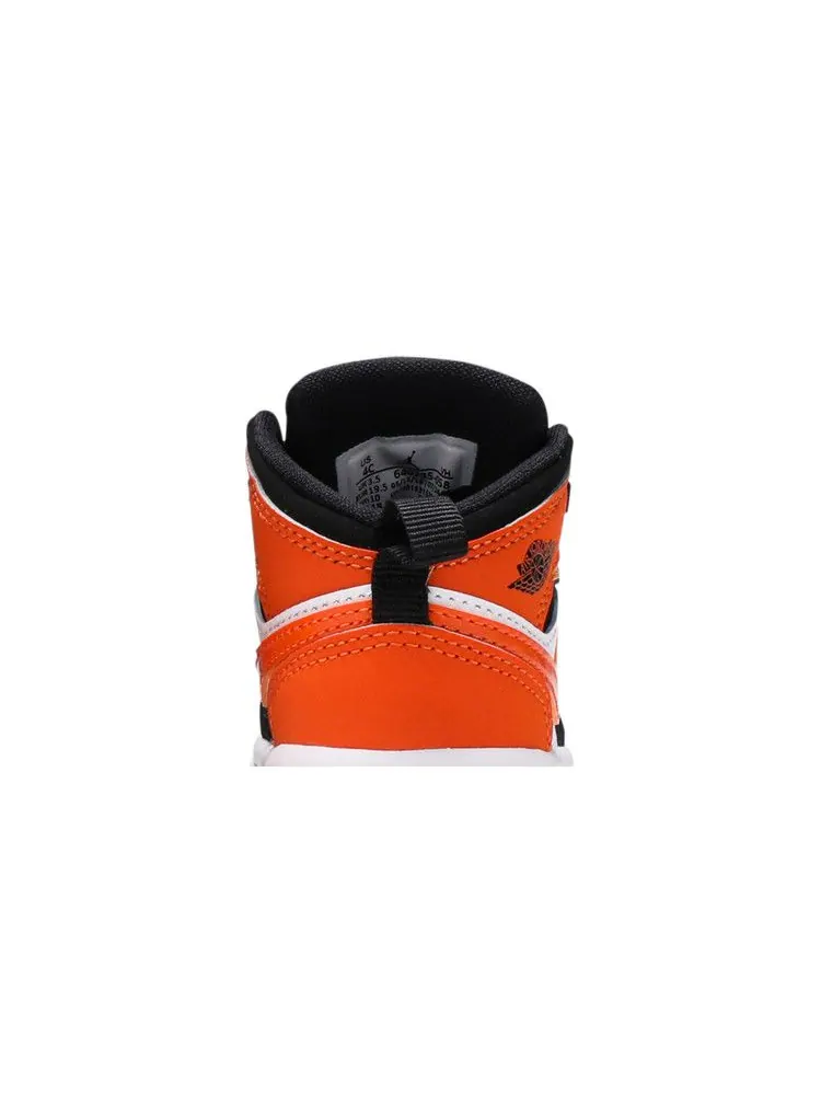 Кроссовки Air Jordan Jordan 1 Mid TD 'Shattered Backboard' — изображение 8 из 9, черный//белый