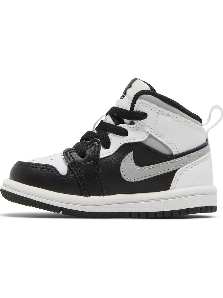 Кроссовки Air Jordan 1 Mid TD White Shadow — изображение 3 из 8, белый