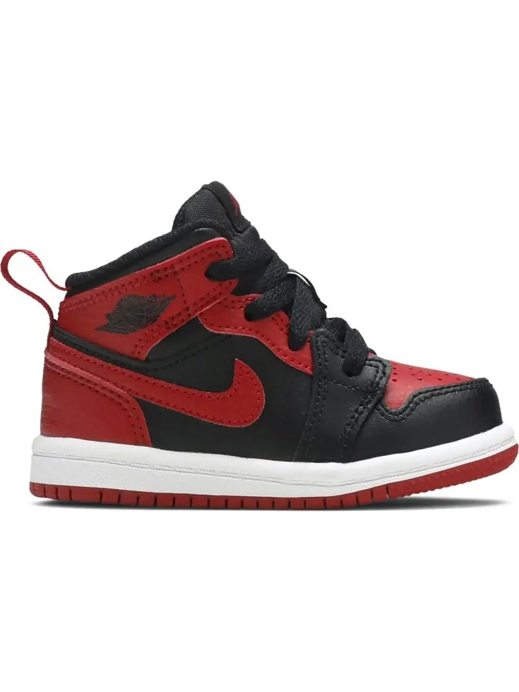 Кроссовки Air Jordan 1 Mid TD Banned — изображение 1 из 7, красный