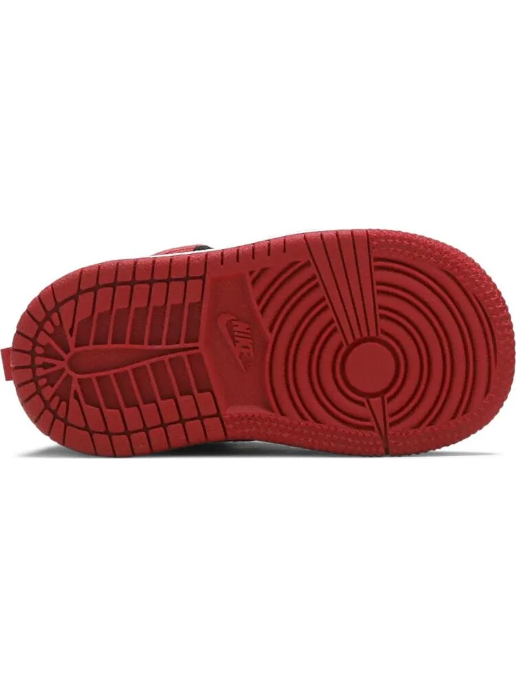Кроссовки Air Jordan 1 Mid TD Banned — изображение 4 из 7, красный