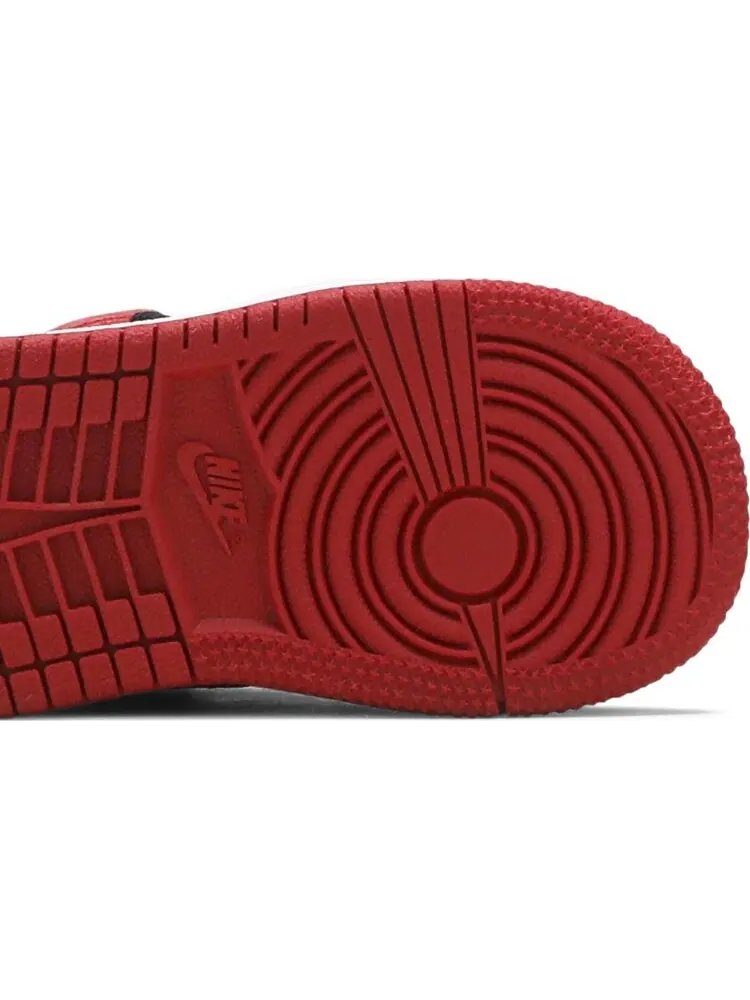 Кроссовки Air Jordan 1 Mid TD Banned — изображение 5 из 7, красный