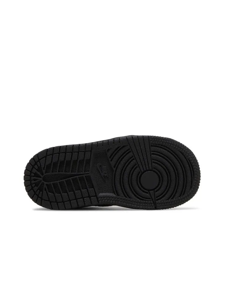 Кроссовки Air Jordan Air Jordan 1 Mid TD 'Triple Black' — изображение 5 из 9, черный/черный/черный