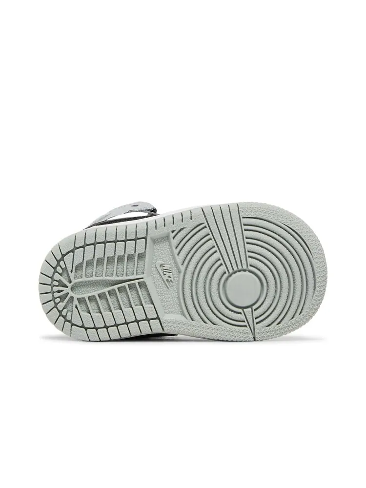 Кроссовки Air Jordan 1 Mid TD — изображение 4 из 4, серый