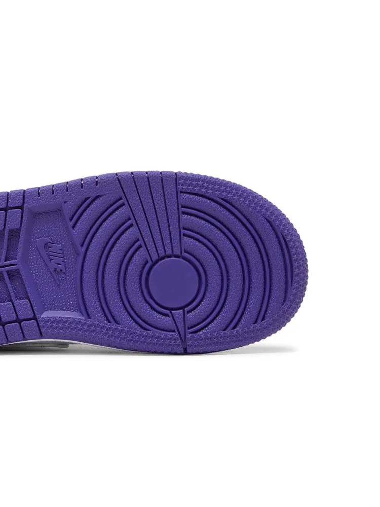 Кроссовки Air Jordan Air Jordan 1 Mid TD 'Dark Iris' — изображение 6 из 9, черный/темный/белый