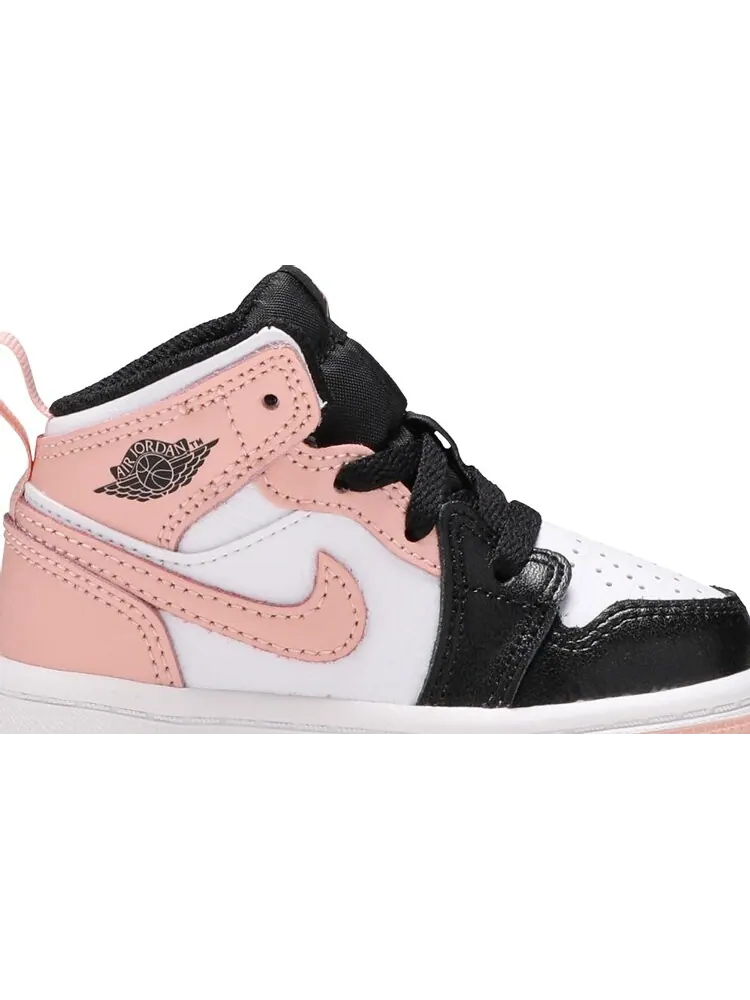 Кроссовки Air Jordan 1 Mid TD Crimson Tint — изображение 2 из 8, белый