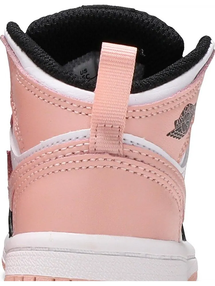 Кроссовки Air Jordan 1 Mid TD Crimson Tint — изображение 7 из 8, белый