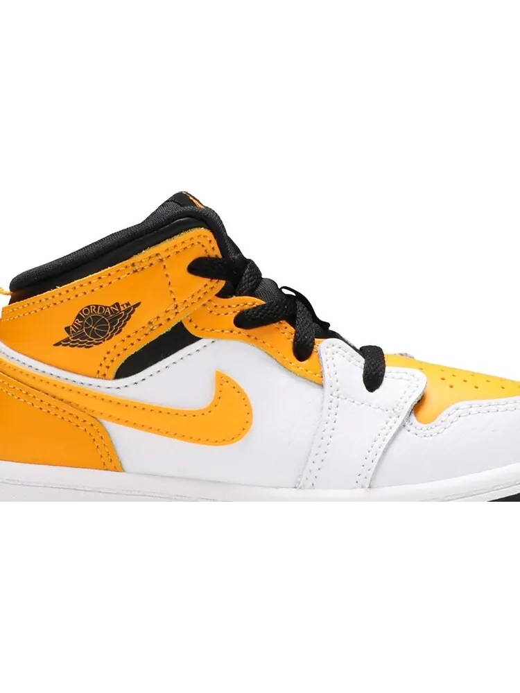 Кроссовки Air Jordan 1 Mid TD University Gold — изображение 2 из 8, золото
