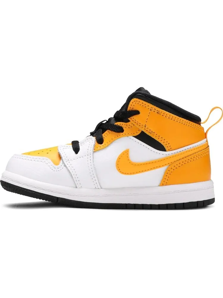 Кроссовки Air Jordan 1 Mid TD University Gold — изображение 3 из 8, золото