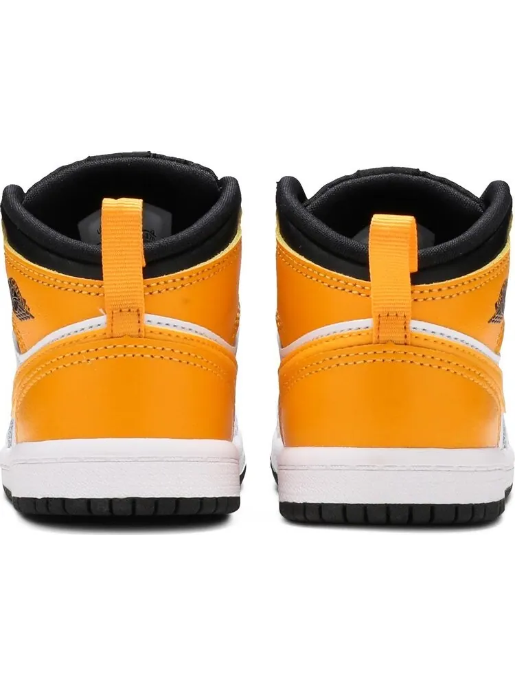 Кроссовки Air Jordan 1 Mid TD University Gold — изображение 6 из 8, золото