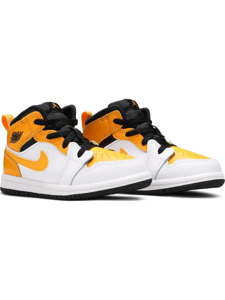 Кроссовки Air Jordan 1 Mid TD University Gold — изображение 8 из 8, золото