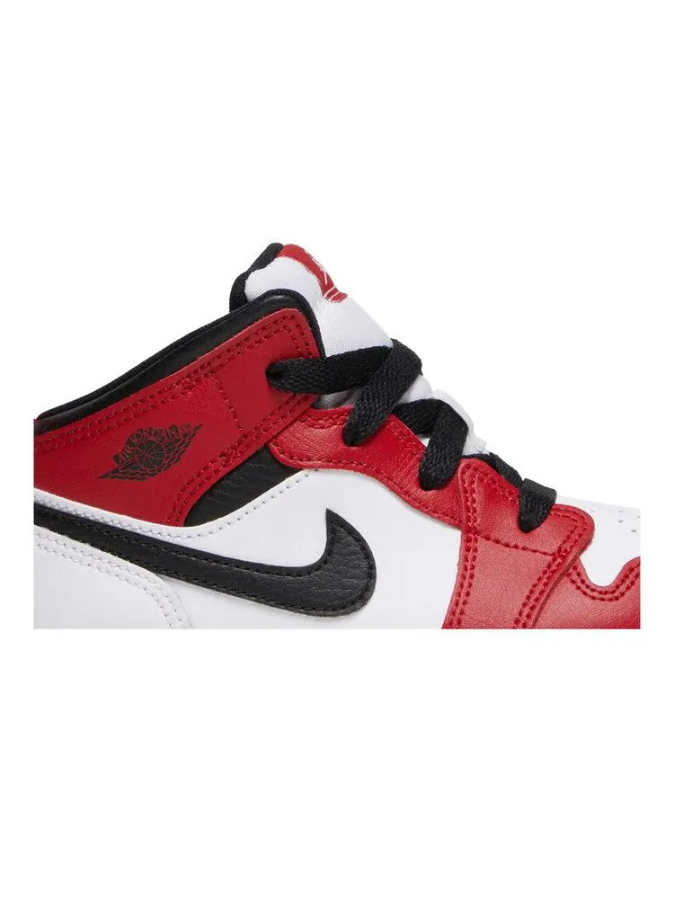 Кроссовки Air Jordan Air Jordan 1 Mid TD 'Chicago' — изображение 3 из 9, белый/красный/черный